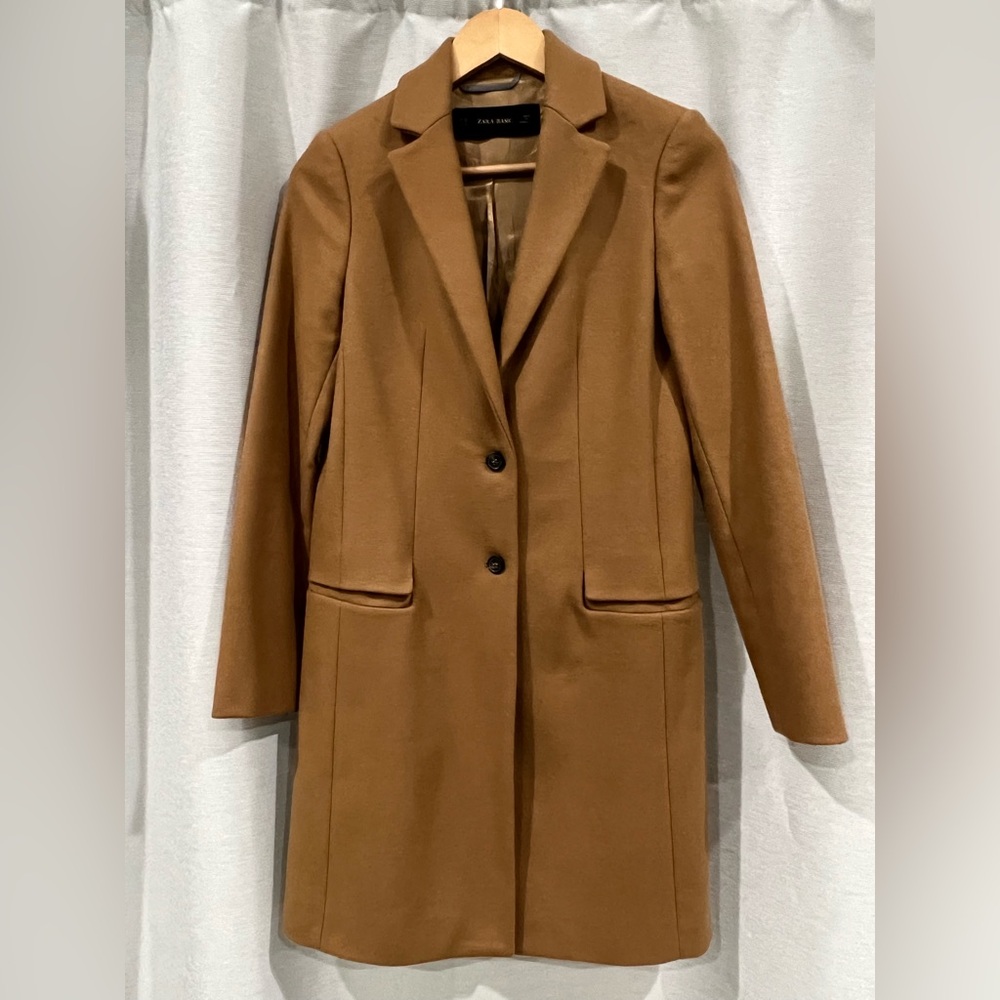 Zara wool blend coat